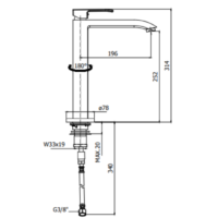 Miscelatore Lavello Monoforo Level Paffoni - immagine 3