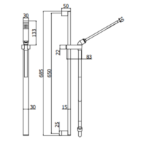 Saliscendi Level Paffoni - immagine 2