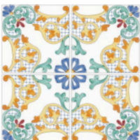 Gres Porcellanato Palinuro Decoro Camerota 34x34 Idea Ceramica <span style="color:red"><br>(€28,20/mq)</span> - immagine 3
