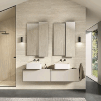 Gres Porcellanato I Travertini Decoro Vein Cut Ribbed 60x120 Italgraniti <span style="color:red"><br> (€49,00/mq) - immagine 2