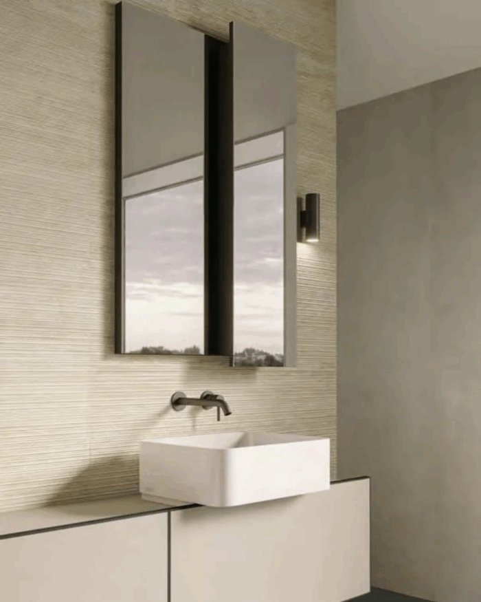 Gres Porcellanato I Travertini Decoro Vein Cut Ribbed 60x120 Italgraniti <span style="color:red"><br> (€49,00/mq)