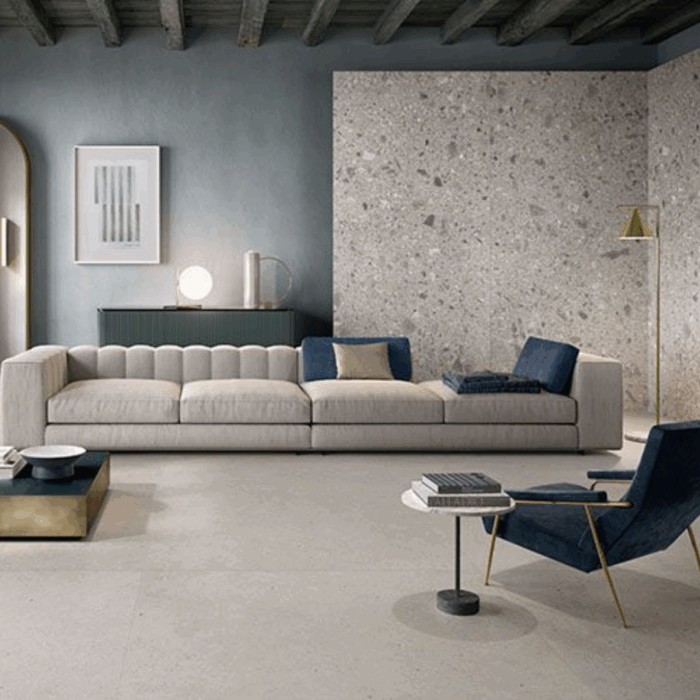 Gres Porcellanato Effetto Pietra Ceppo Di Gré Grey 60x120 Italgraniti <span style="color:red"><br> (€38,35/mq)