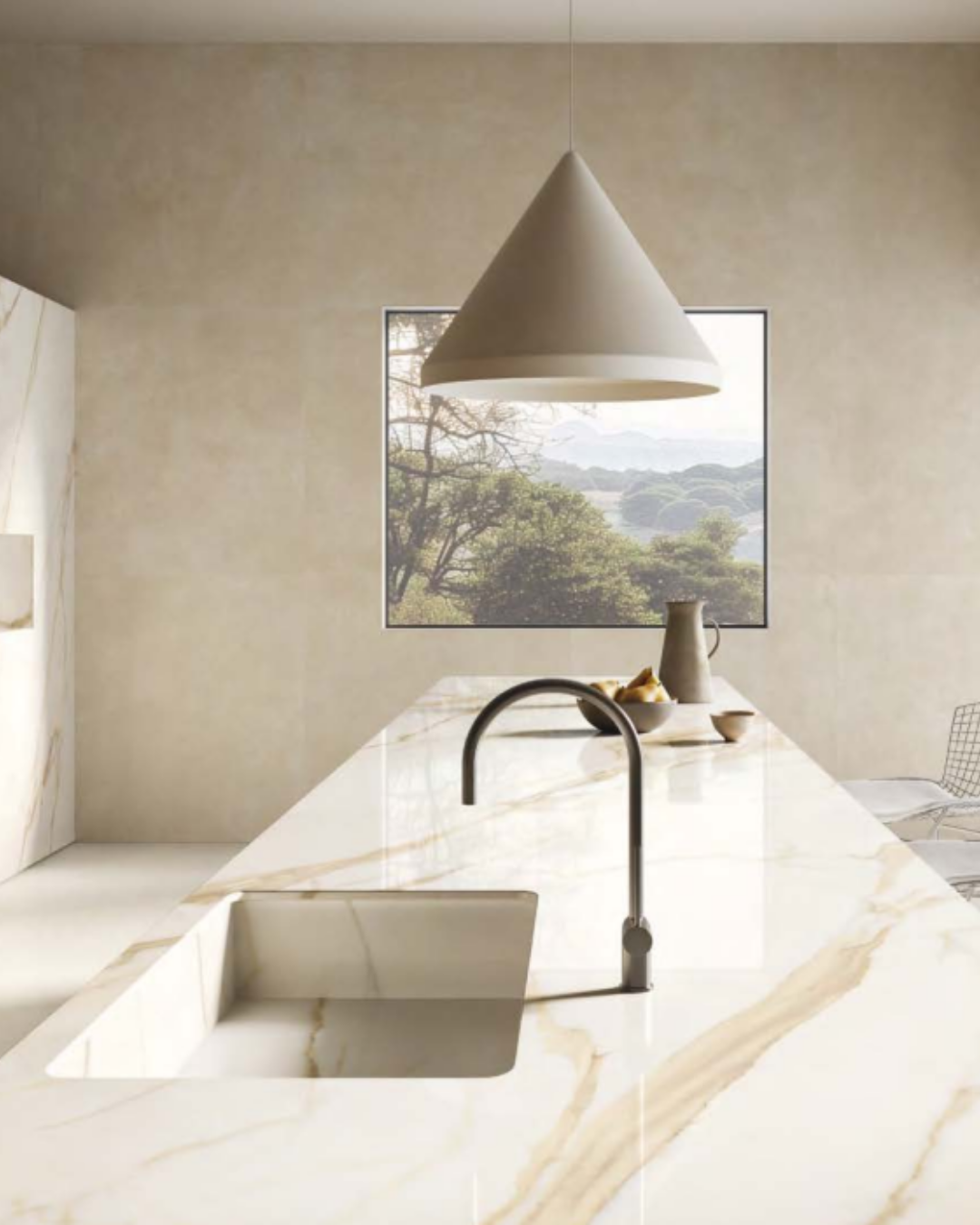 Gres Porcellanato Effetto Marmo Marble Touch 120x120 Italgraniti<span style="color:red"><br>(Naturale€43,90/mq)<span style="color:red"><br>(Lappato€64,90/mq) - immagine 3